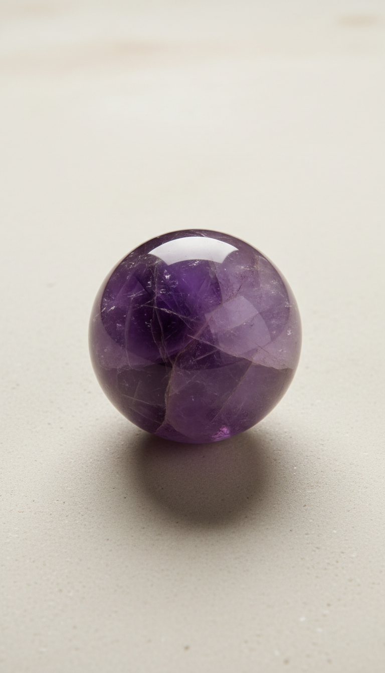 Sfera in Ametista